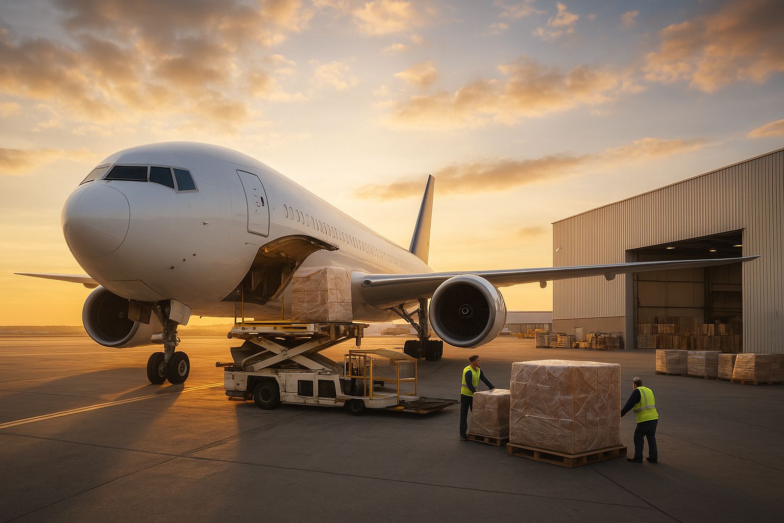 airport import and export warehouse