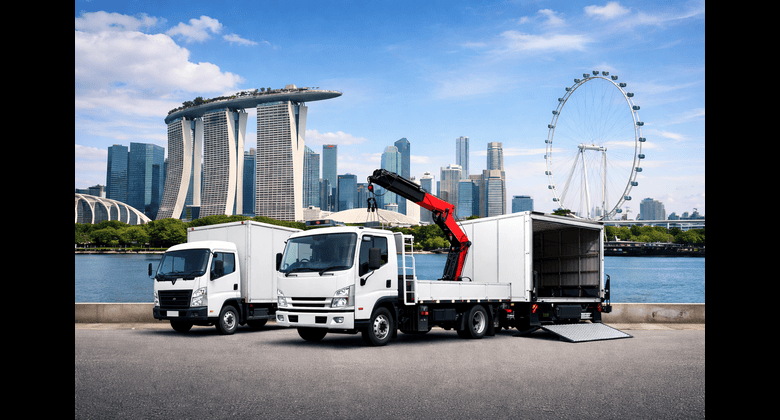monthly lorry rental singapore